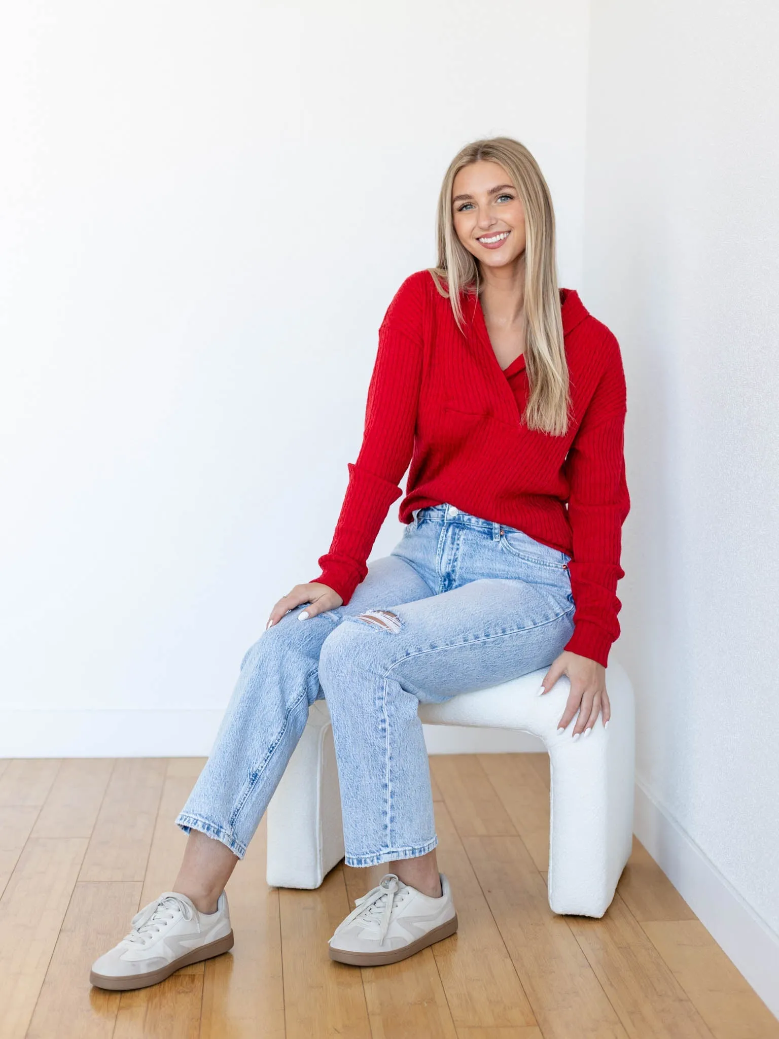 Bobi Shawl Collar Sweatshirt