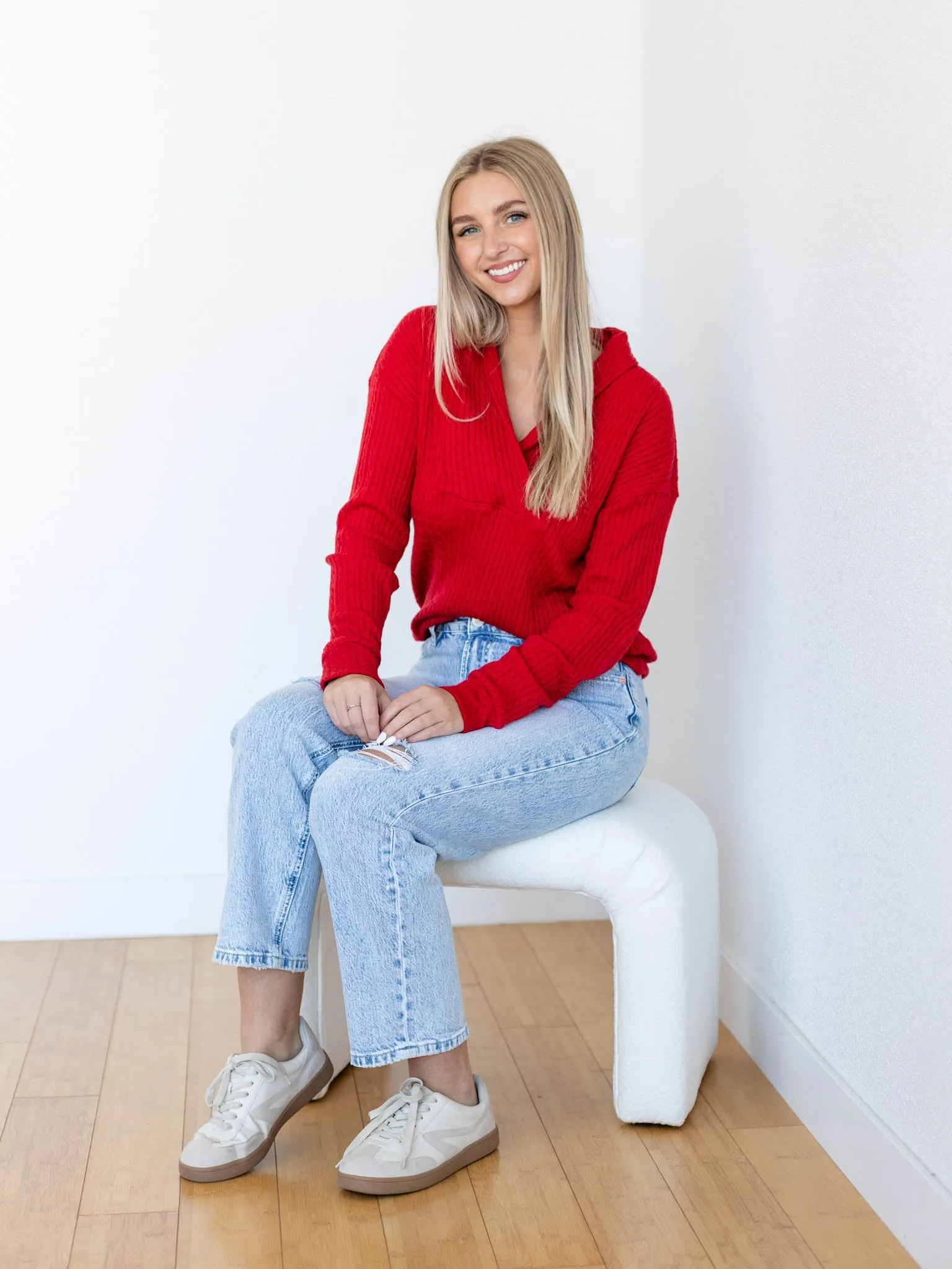 Bobi Shawl Collar Sweatshirt