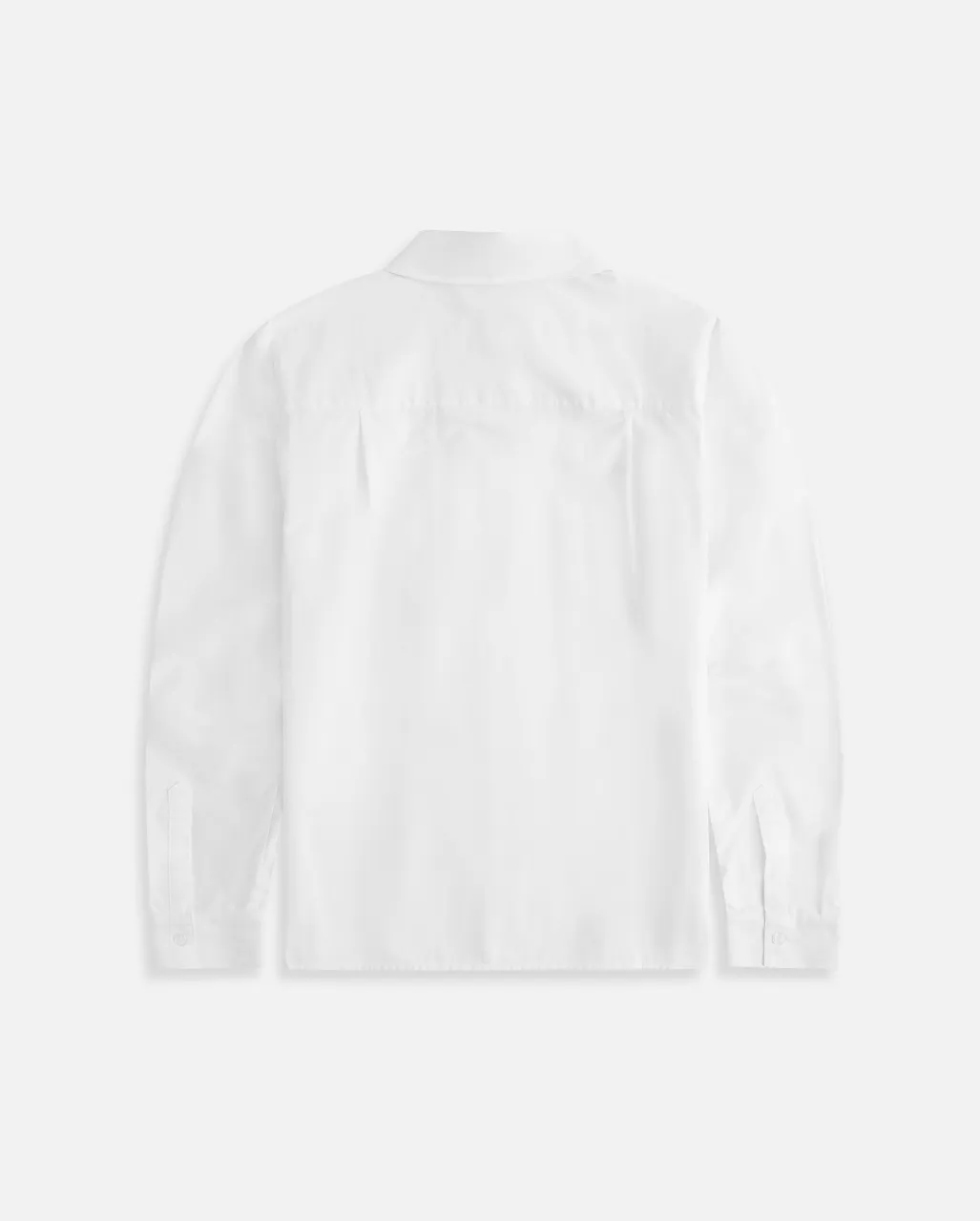 Breeze Poplin Button Up - White