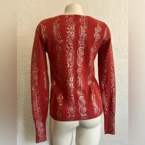 BRODIE 100% CASHMERE crew Neck Sweater XS