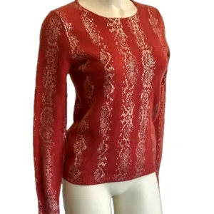 BRODIE 100% CASHMERE crew Neck Sweater XS