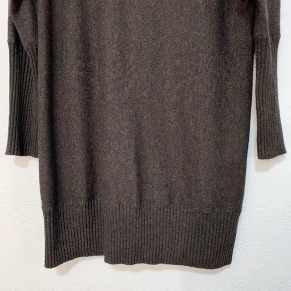 Bryn walker tunic crewneck sweater brown S G22