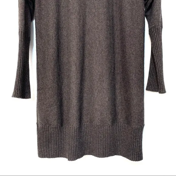 Bryn walker tunic crewneck sweater brown S G22