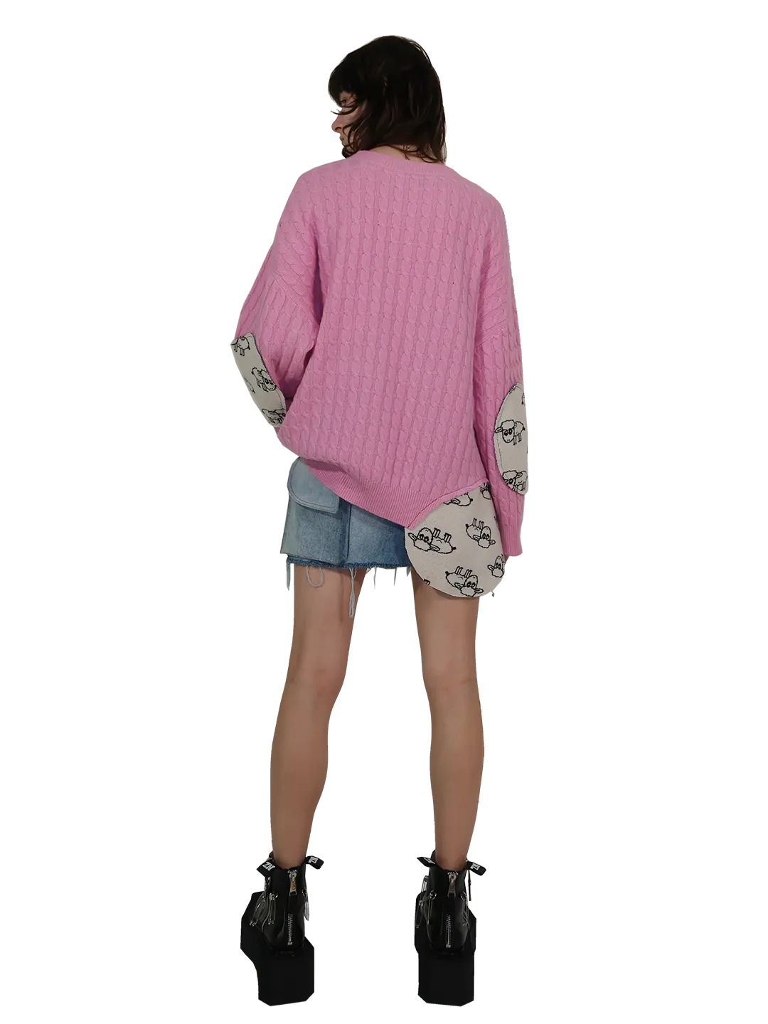 Bunnies & Sheep Cashmere Sweater