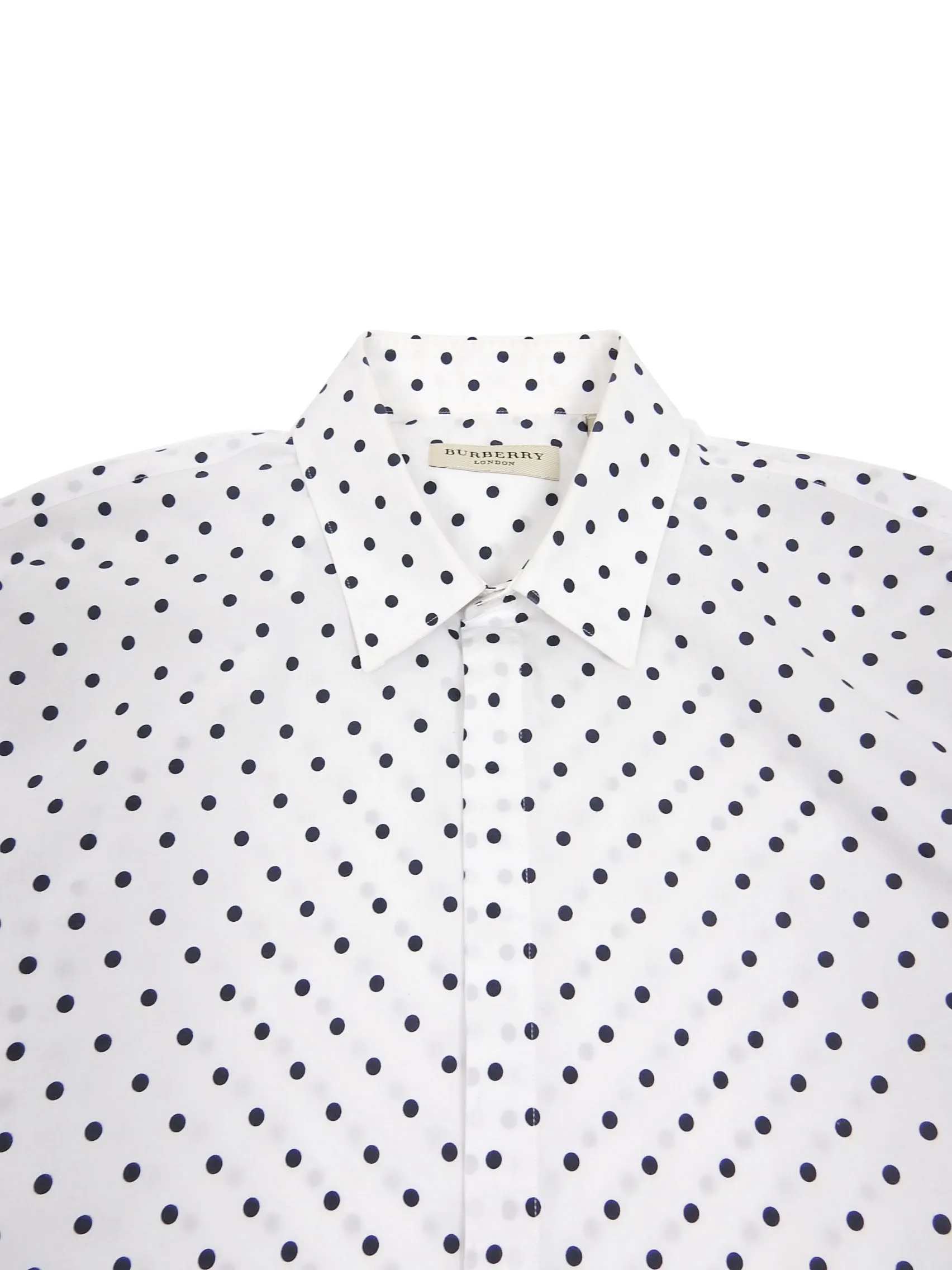 Burberry Polka Dot Shirt Size 16.5-42