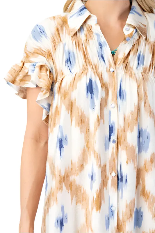 Button Up Shirt Dress