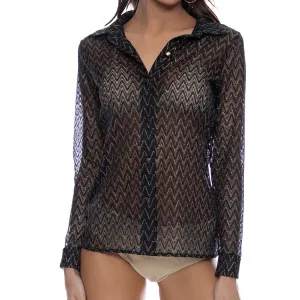 BUZZING - Button Up Top