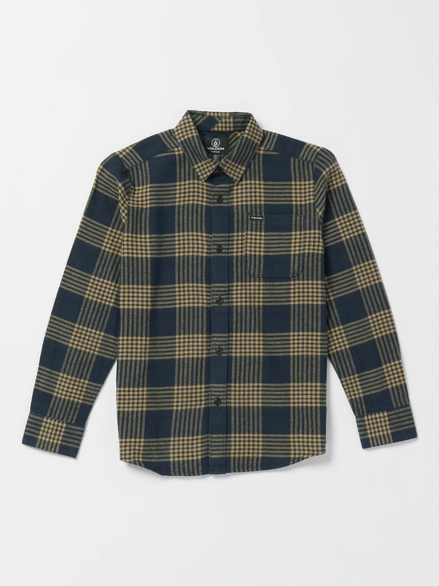 Caden Plaid Shirt - NAVY - (KINDER)