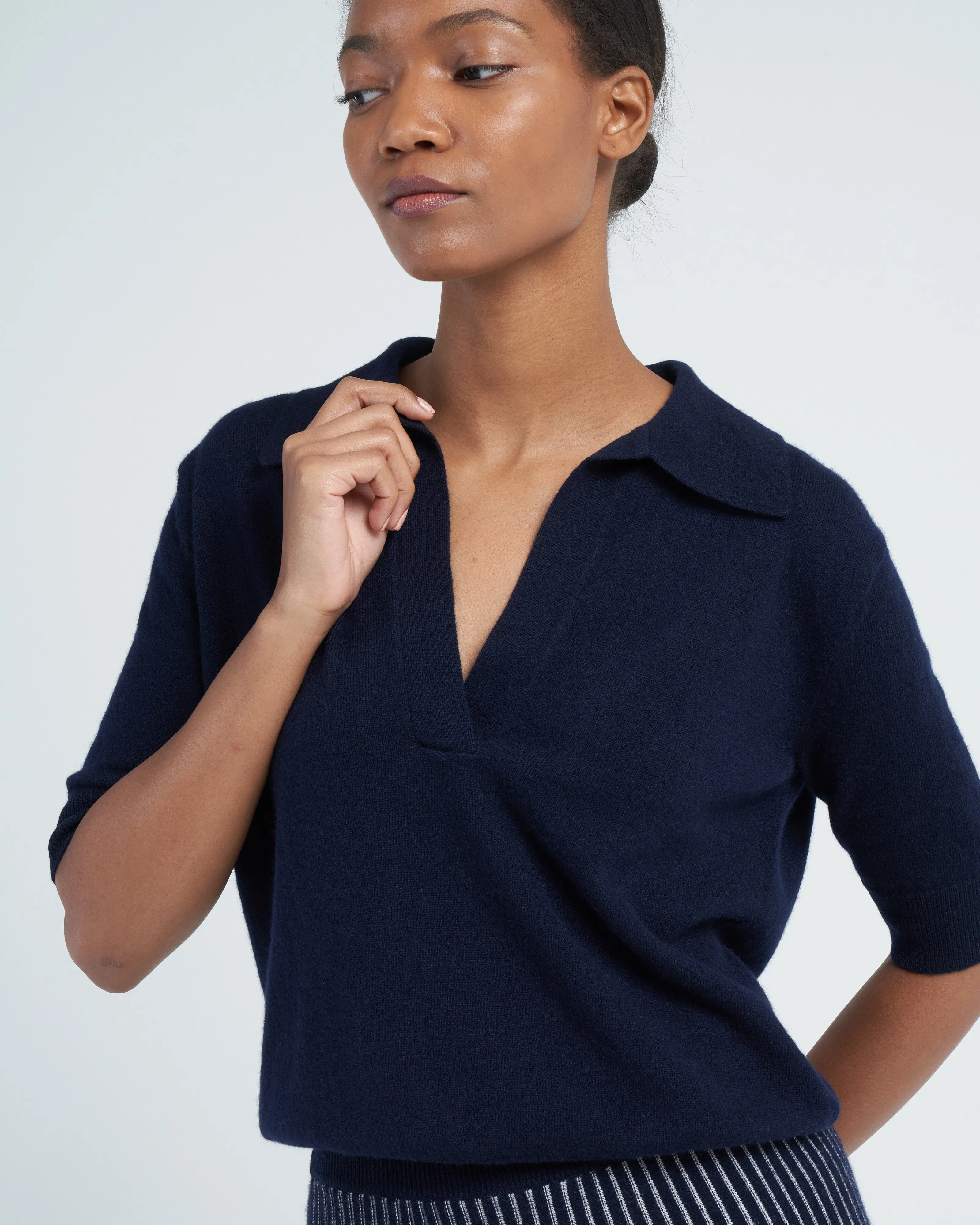 carina sweater - navy