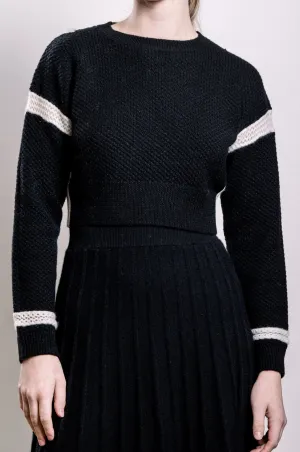 Cashmere & Wool Cropped Sweater