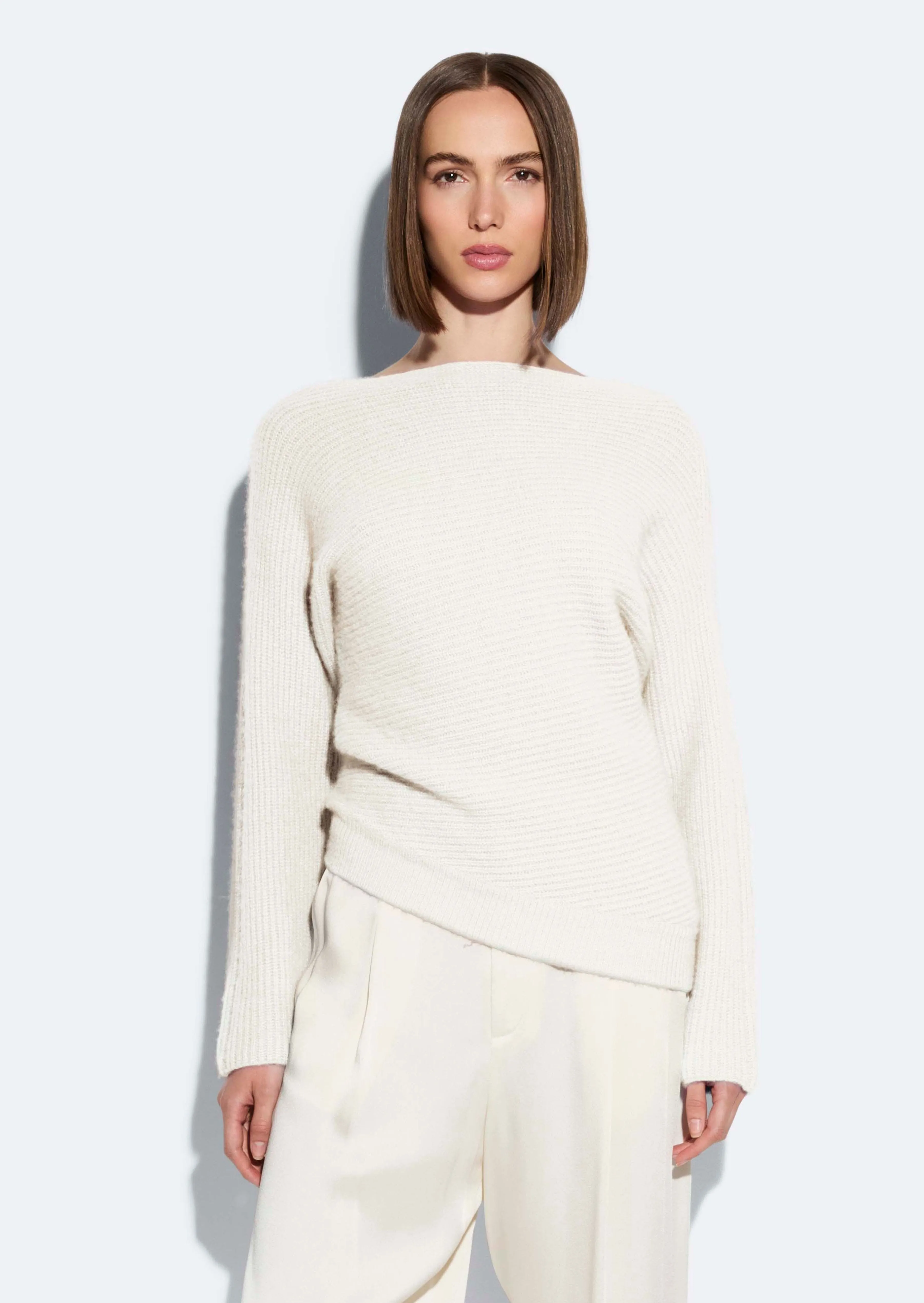 Cashmere Asymmetric Sweater