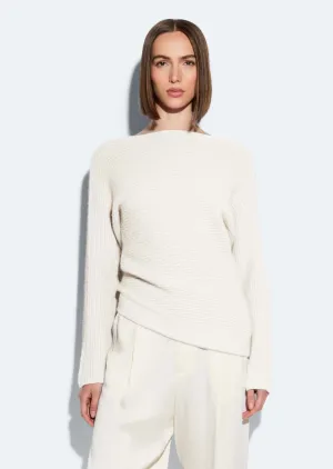 Cashmere Asymmetric Sweater