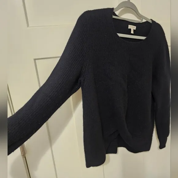 Cashmere Garnet Hill Sweater  Lg