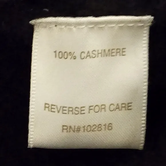 Cashmere Garnet Hill Sweater  Lg