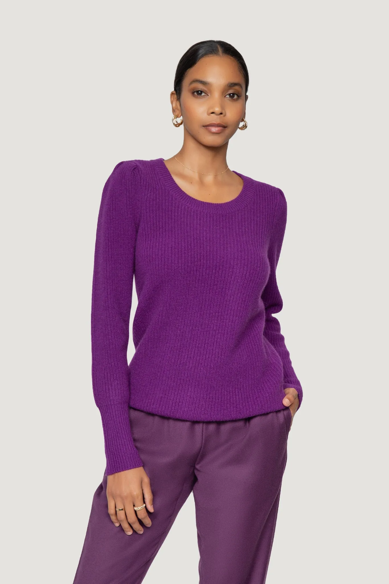 Cashmere Ribbed Sweater