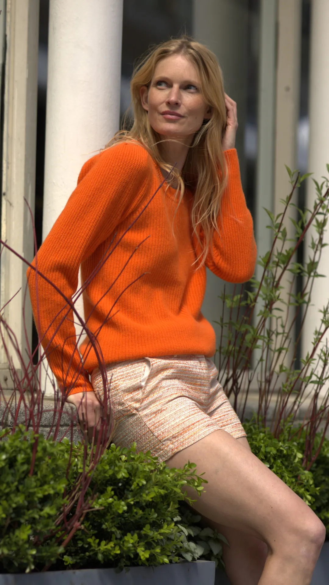Cashmere Ribbed Sweater