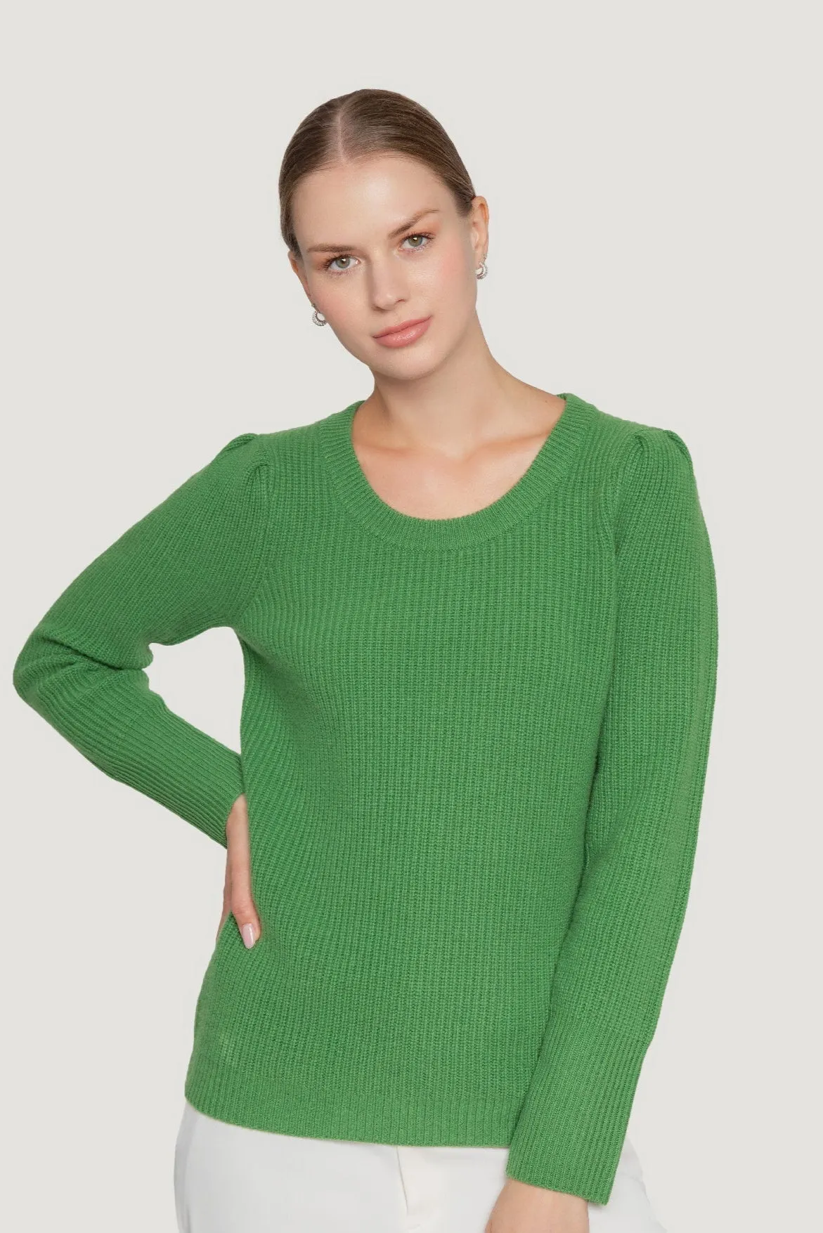 Cashmere Ribbed Sweater