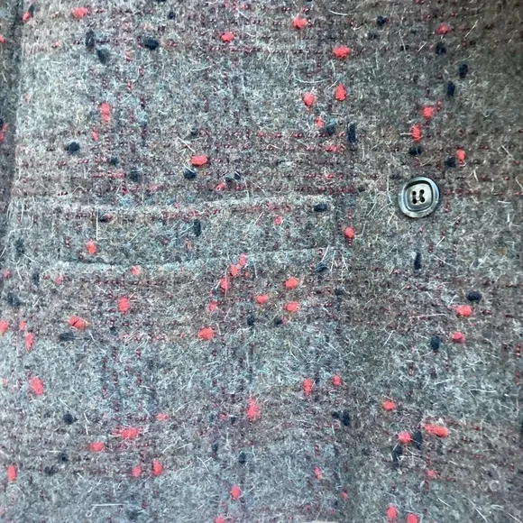 Cassidy brown vintage academia blazer with wool/angola blend, size 8