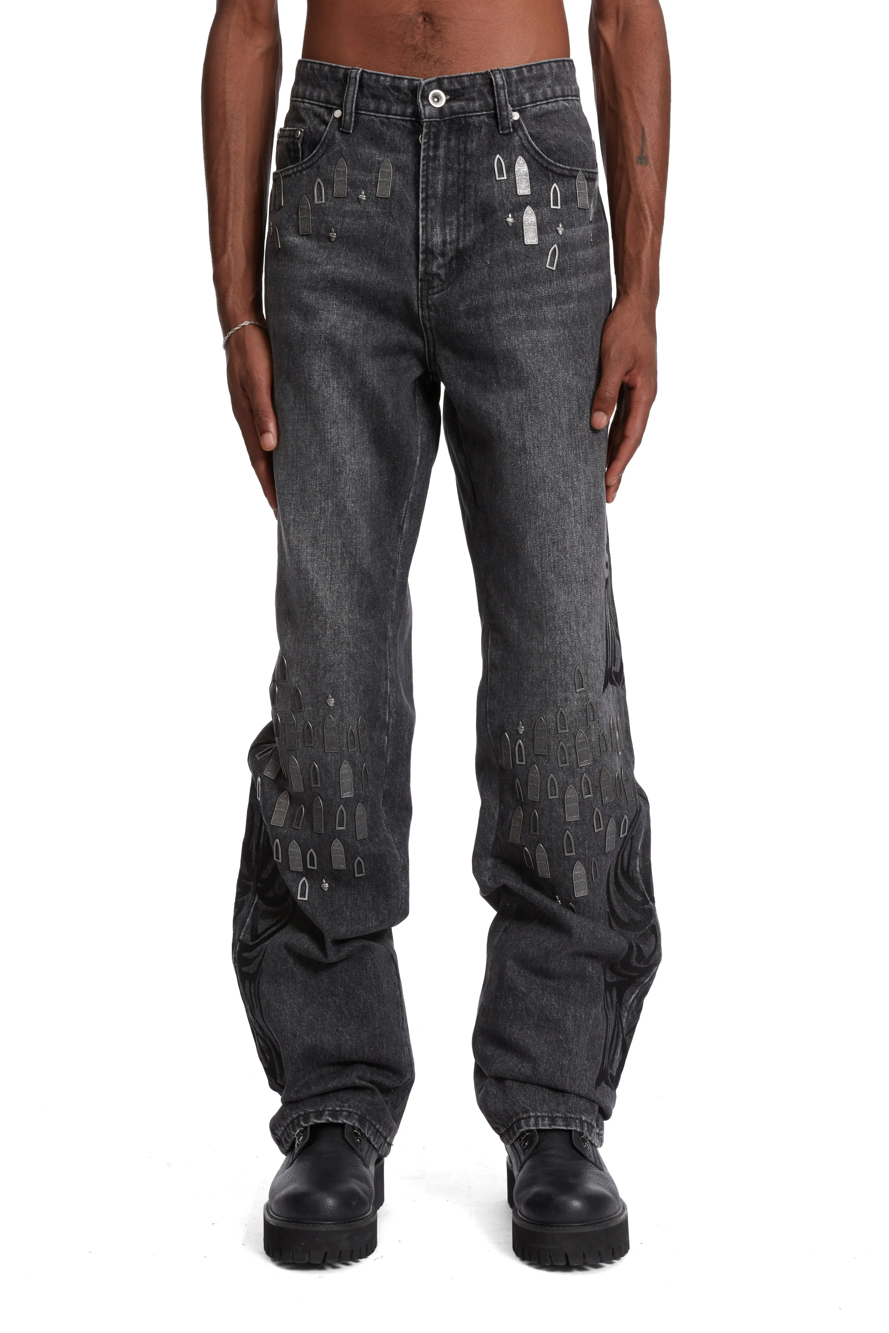 CENTRALIZED HARDWARE DENIM PANT