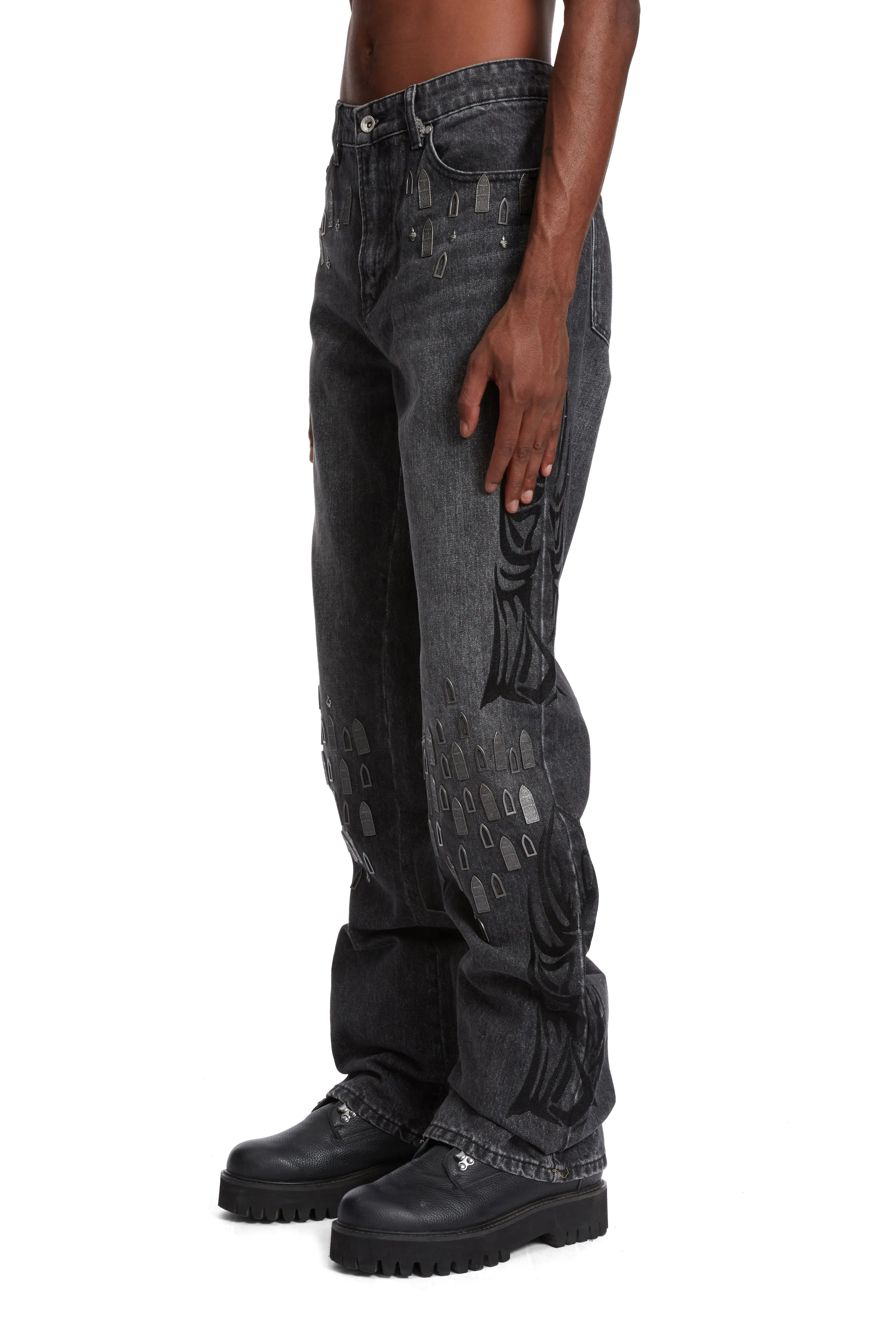 CENTRALIZED HARDWARE DENIM PANT