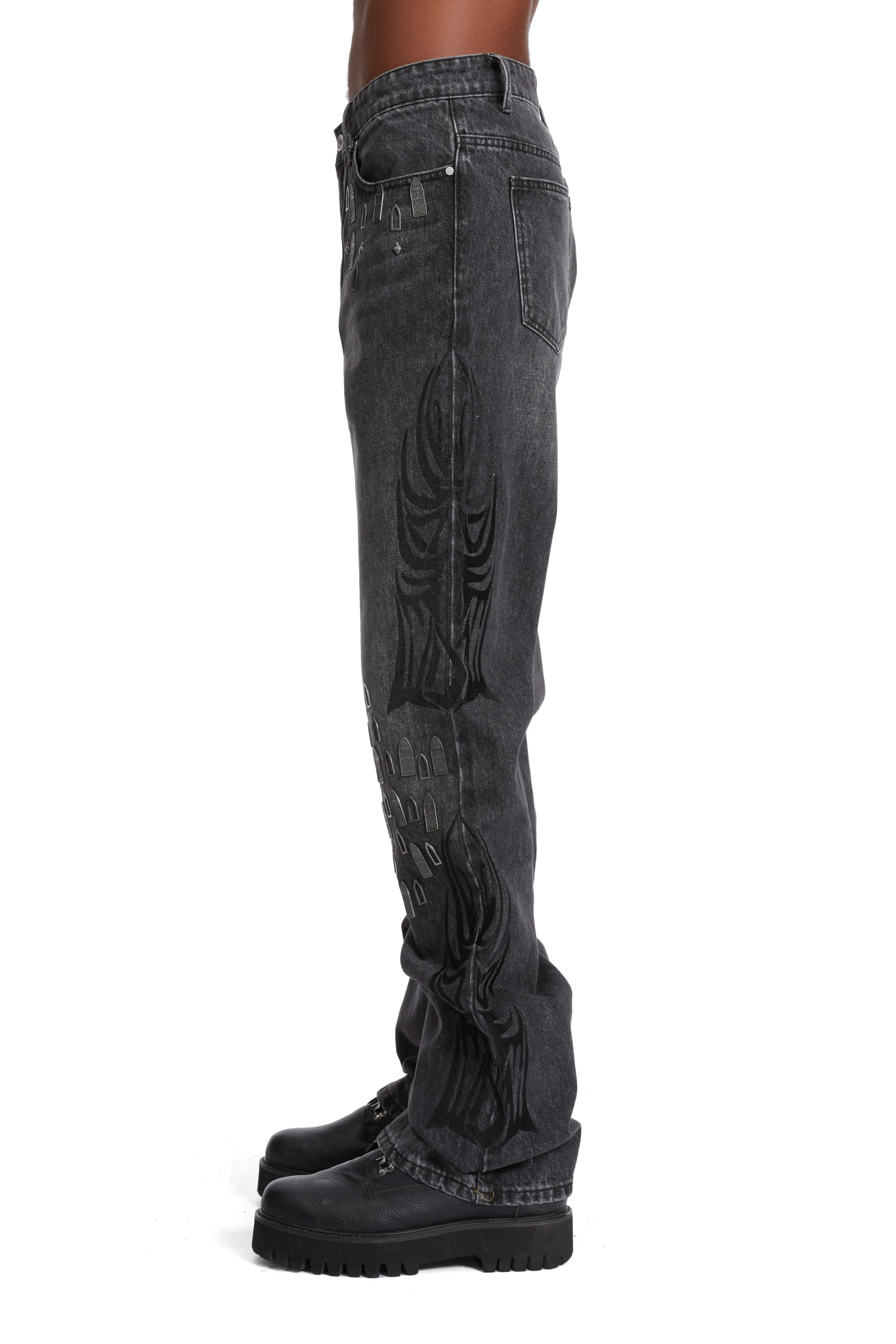 CENTRALIZED HARDWARE DENIM PANT