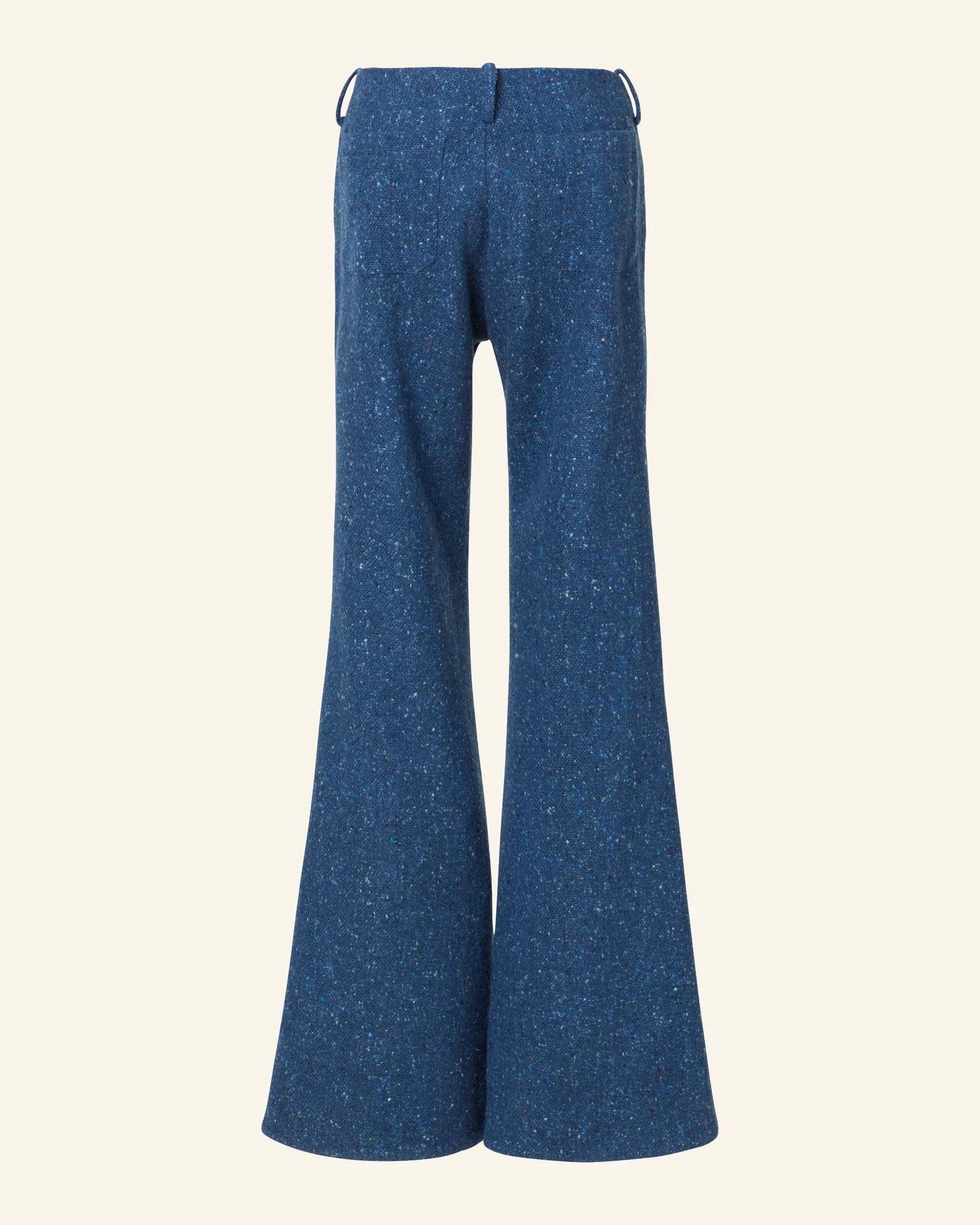 Charlie Blueberry Tweed Pant