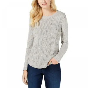 Charter Club Women's Cable Detail Pullover Sweater