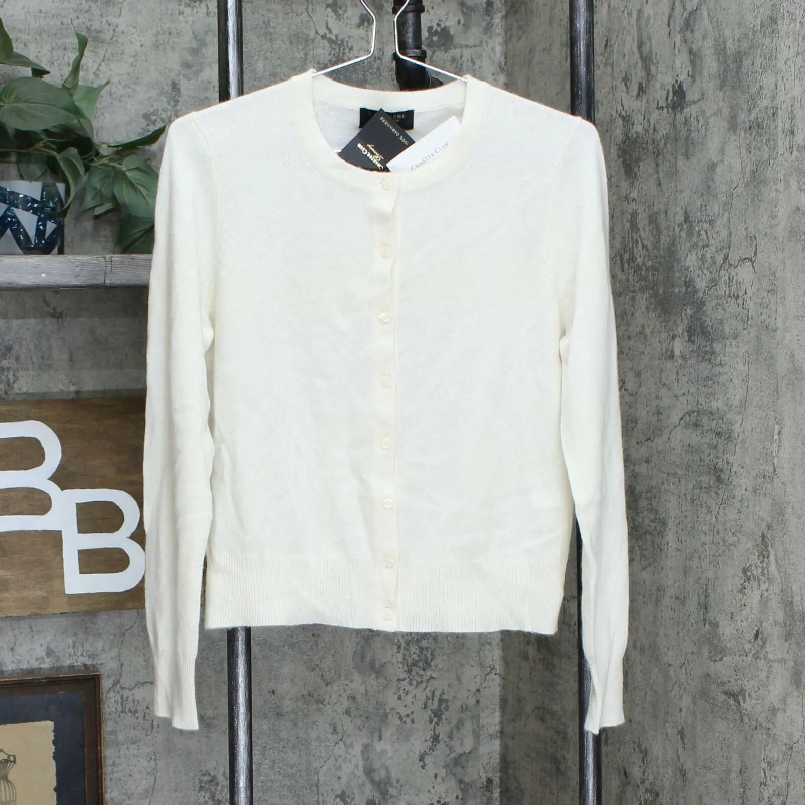Charter Club Women's Essential Cashmere Cardigan Sweater