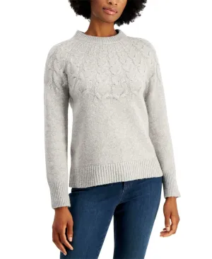Charter Club Women's Pullover Cable Knit Sweater