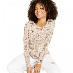 Charter Club Women's Snake Printed Cashmere Sweater