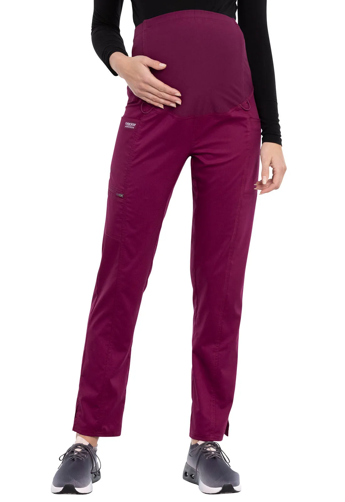 CHEREOKEE REVOLUTION MATERNITY STRAIGHT LEG PANT