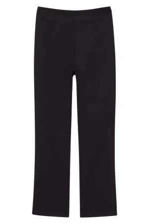 Cigarette Leg Trousers | Black