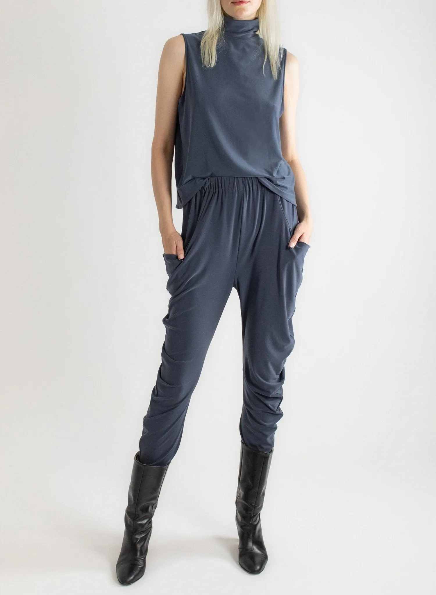 Circle Pant - Charcoal