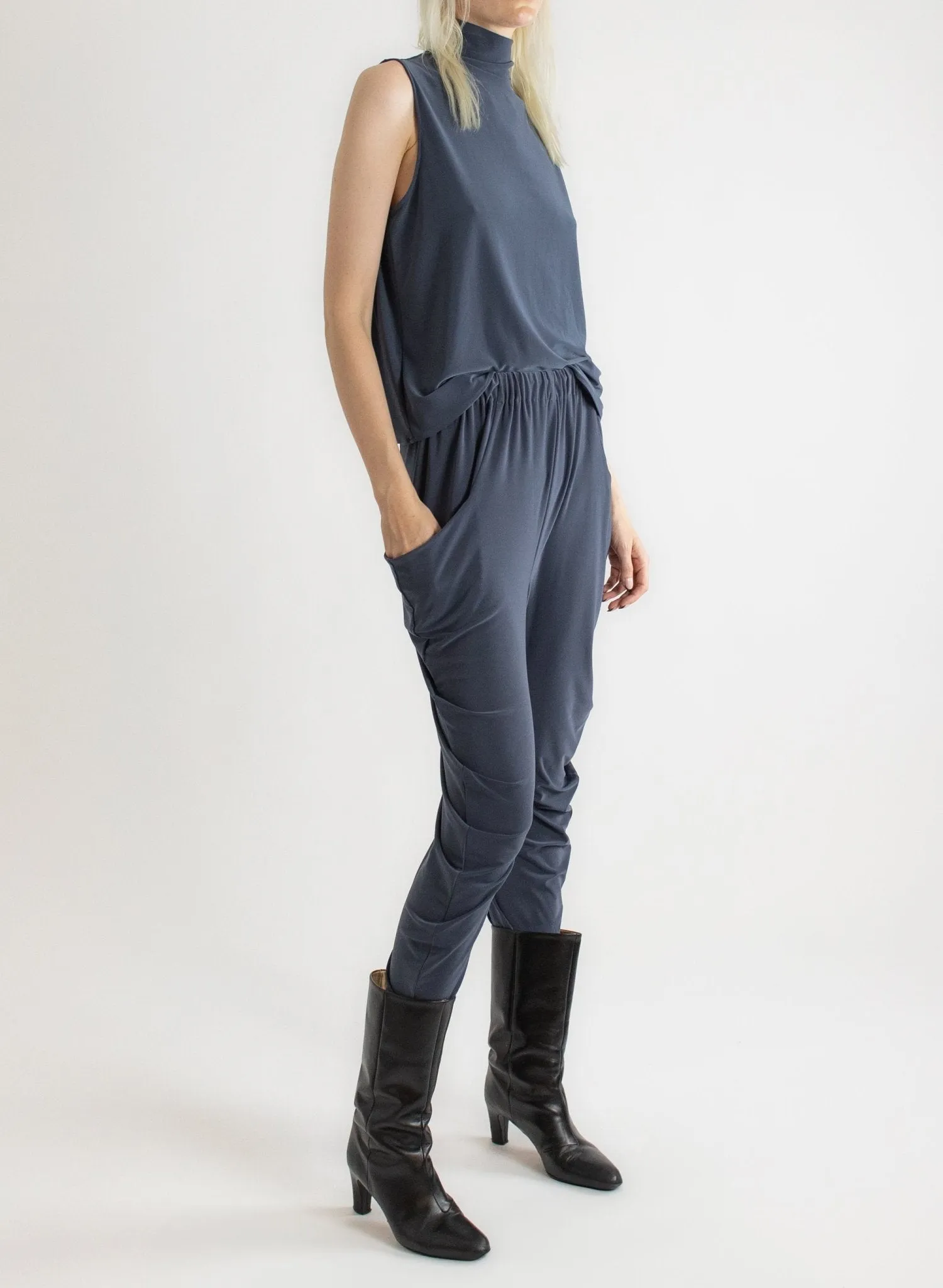 Circle Pant - Charcoal