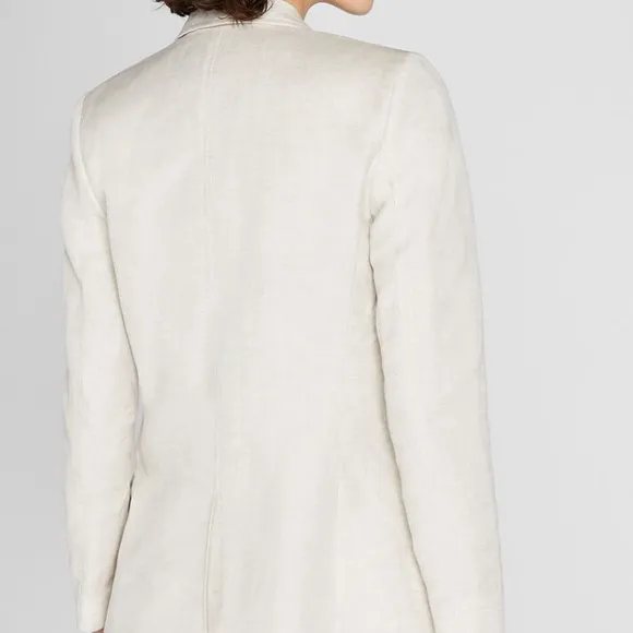 Club Monaco white wool women’s blazer size 2