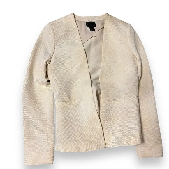 Club Monaco white wool women’s blazer size 2