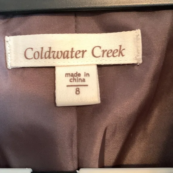 Coldwater Creek, Tweed Blazer Jacket, size 8, EUC