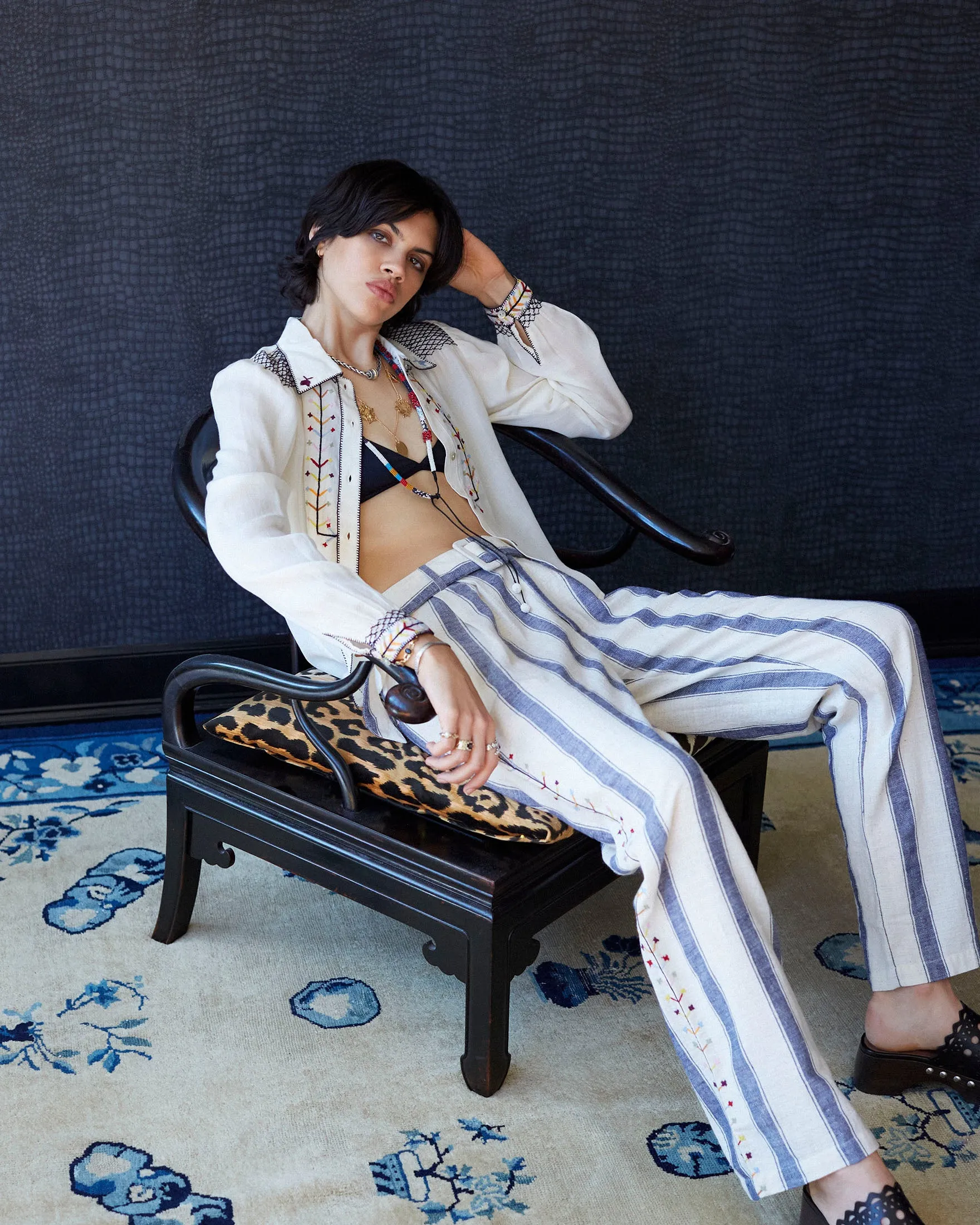Colette Arrow Stripe Pant