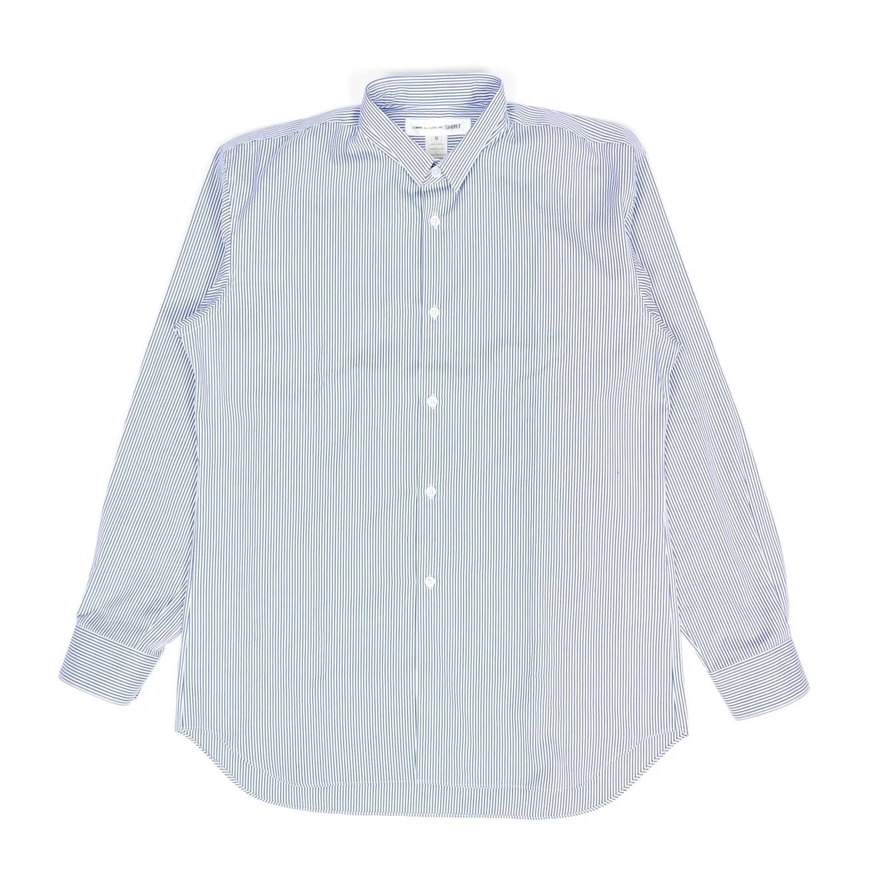 Comme des Garcons SHIRT Stripe Dress Shirt Size Medium