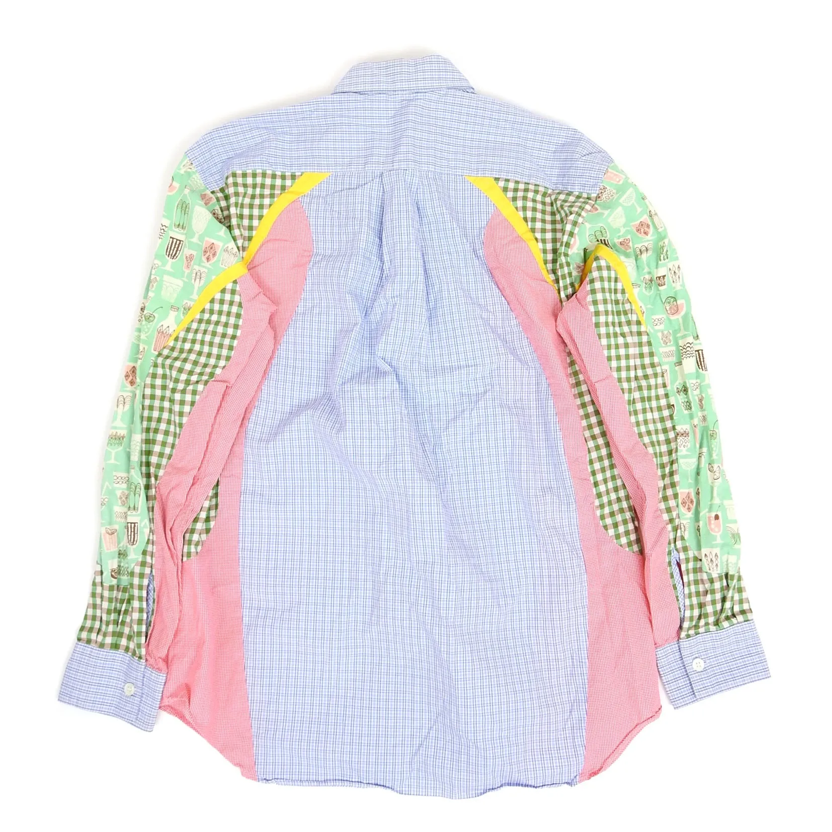 Comme Des Garçons SHIRT Patchwork Shirt Size XS