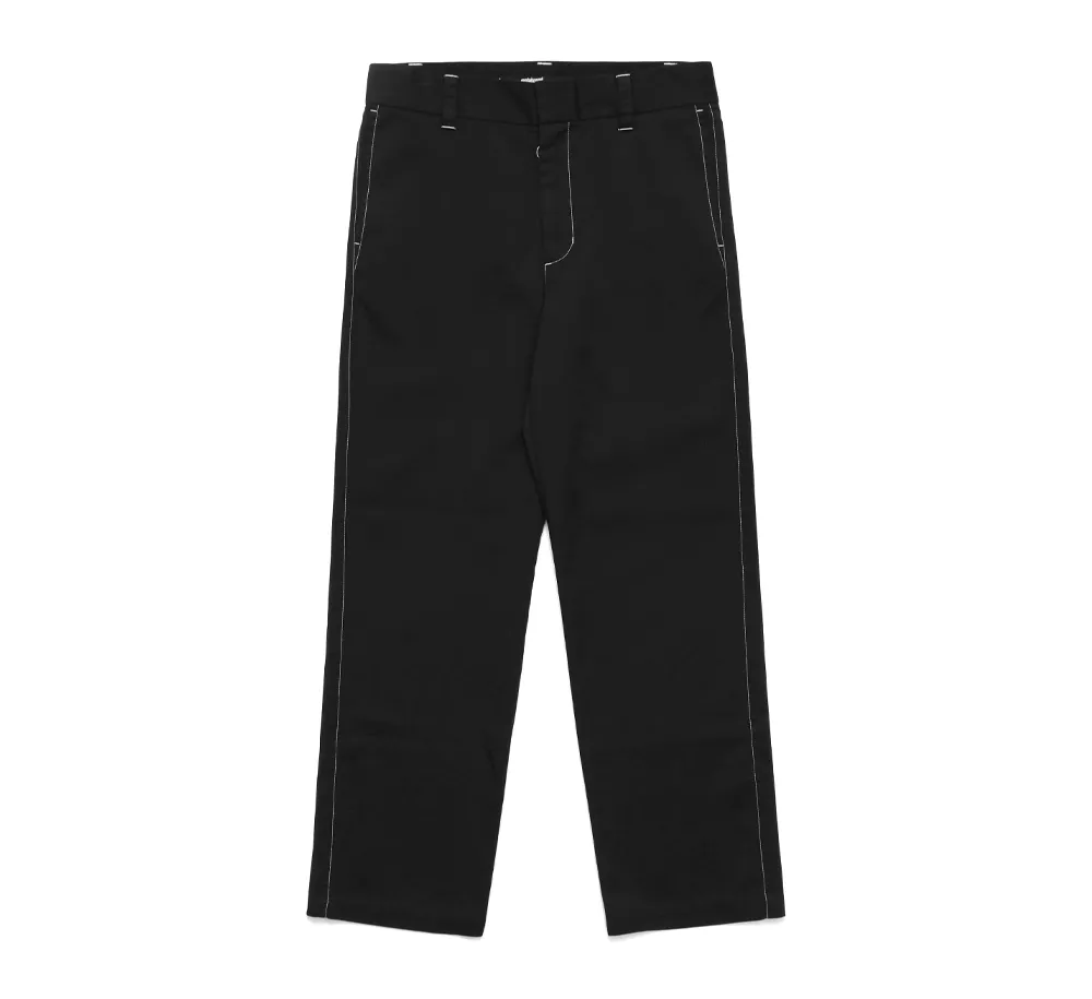 Contrast Stitch Chino Pant