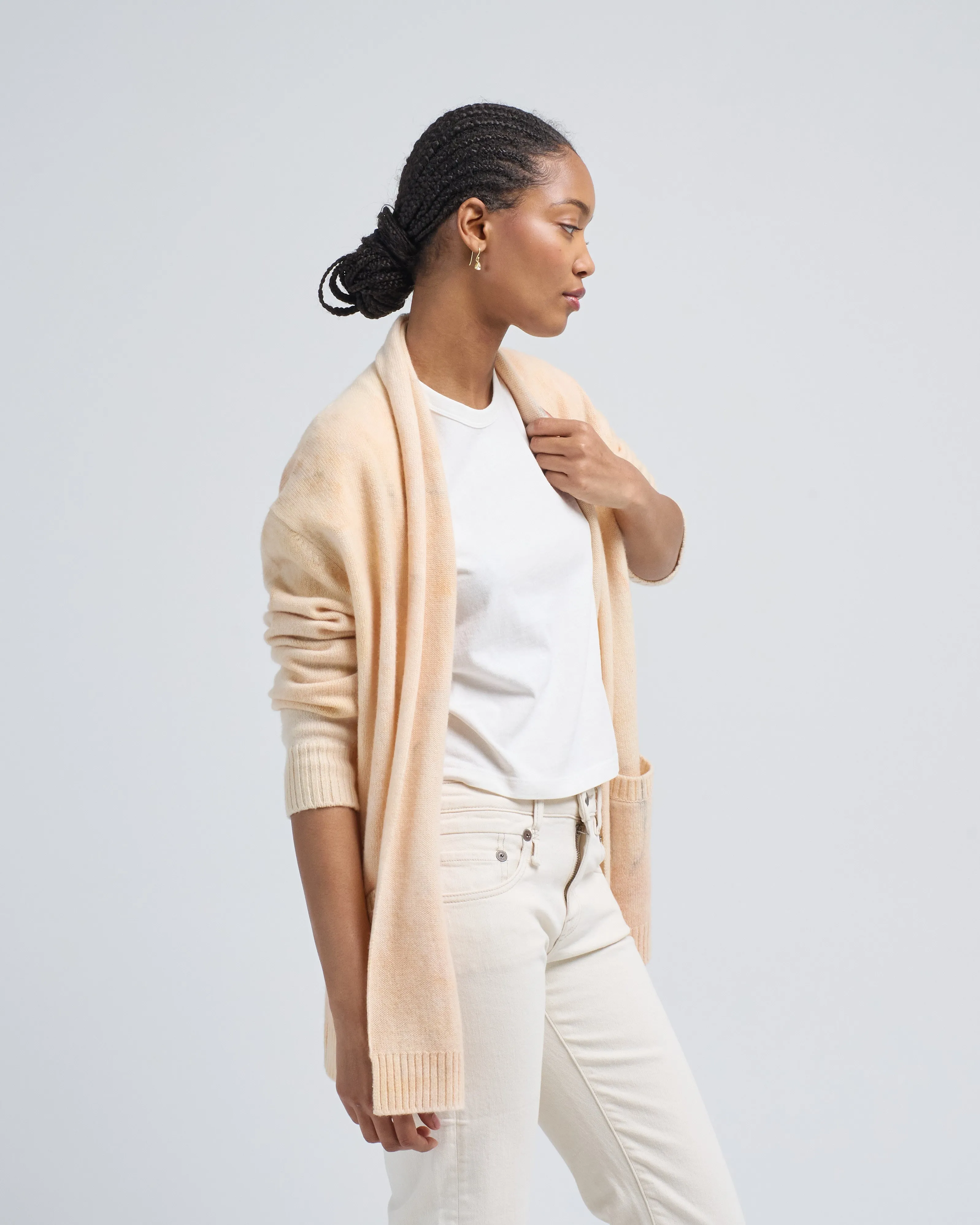 copper mine dyed cardigan bardigan