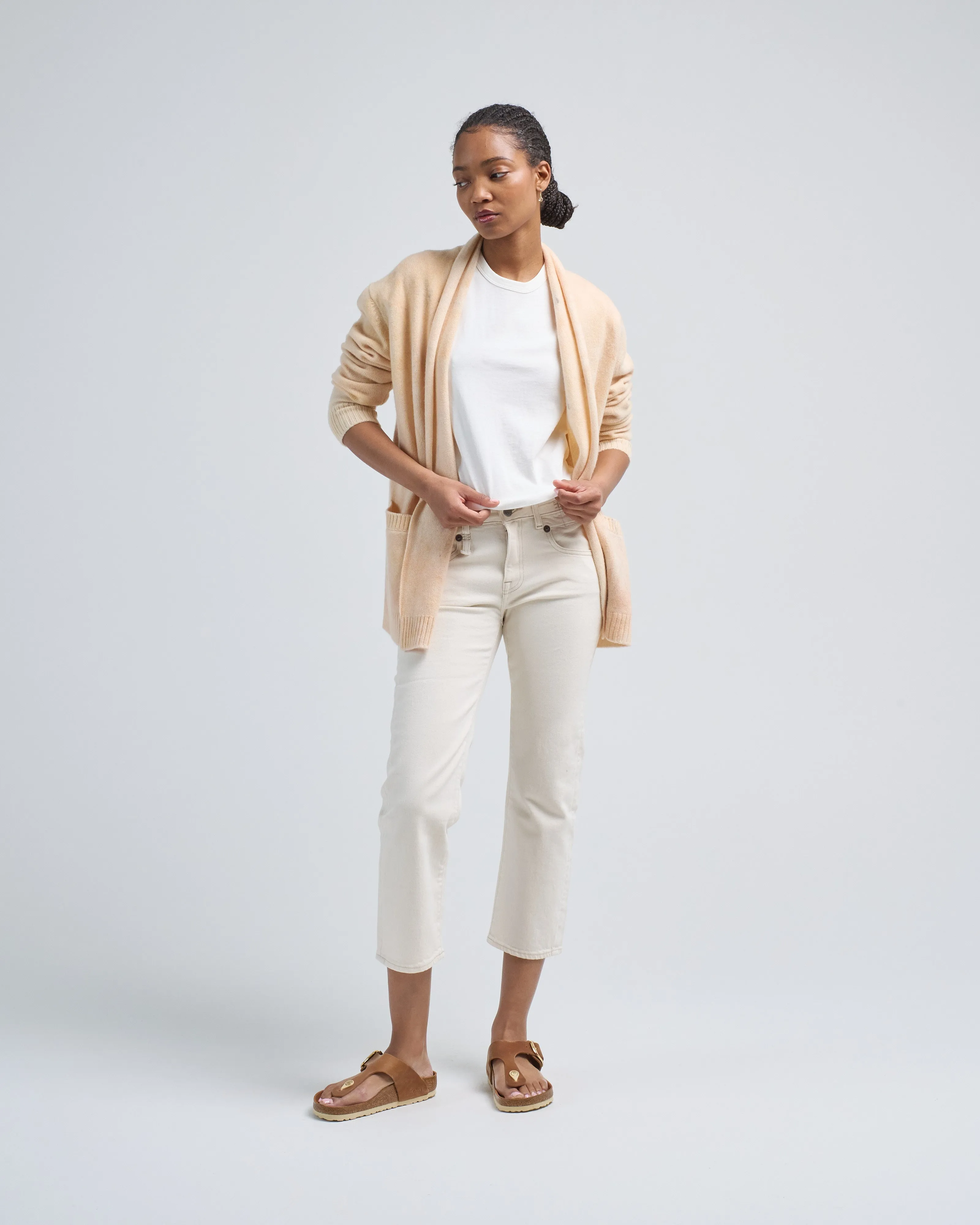 copper mine dyed cardigan bardigan