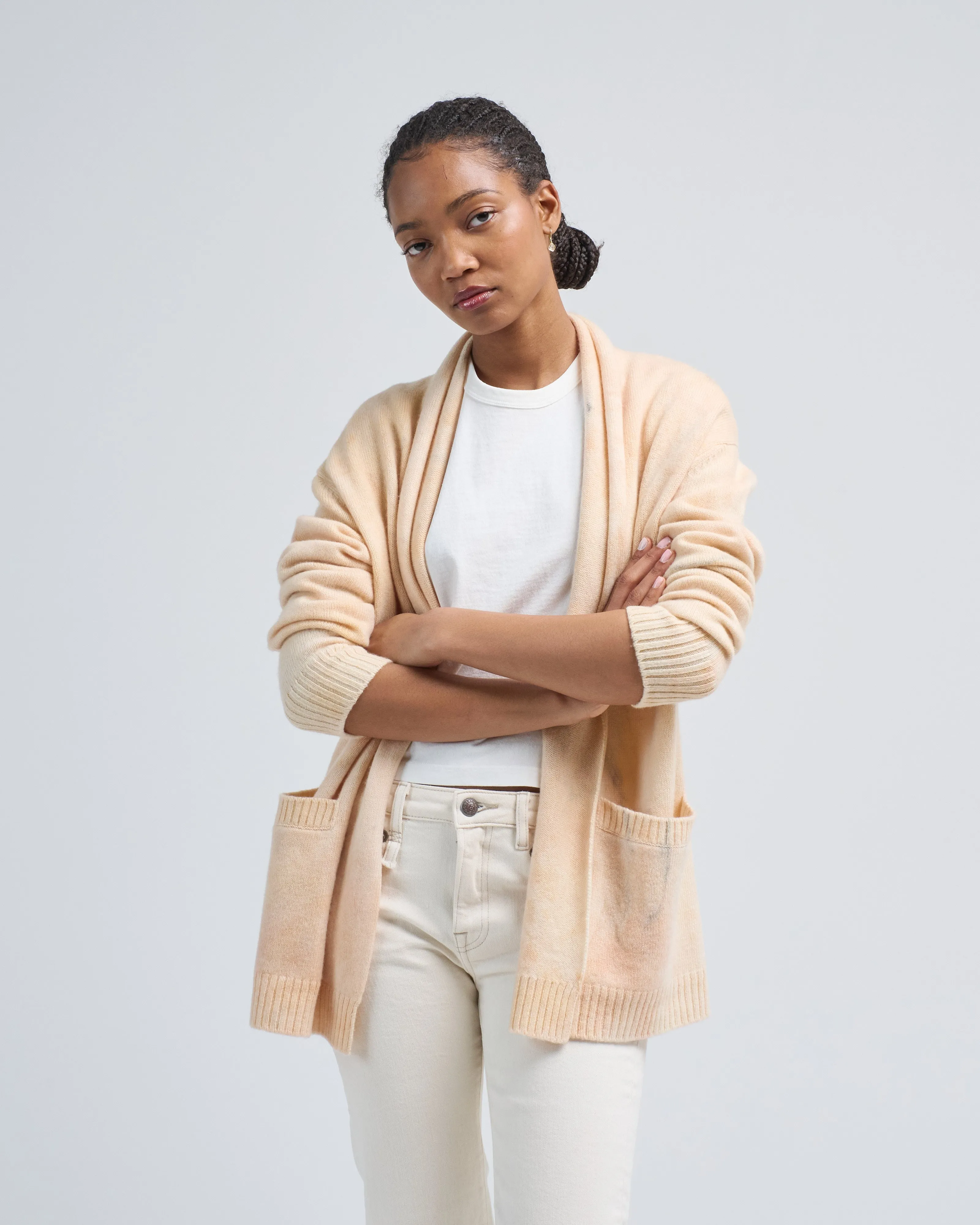 copper mine dyed cardigan bardigan