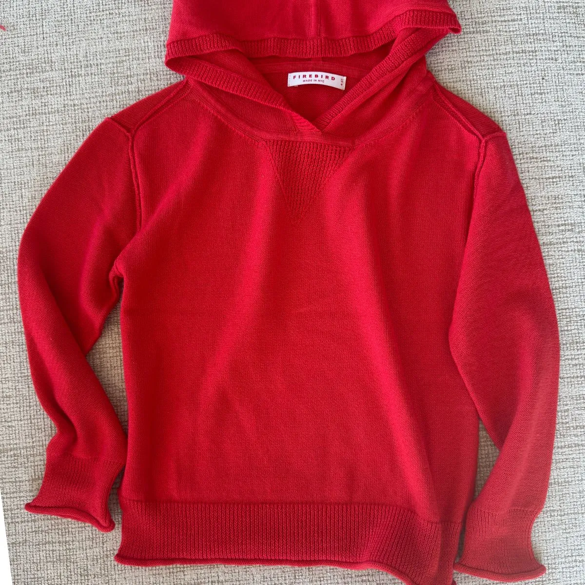 Cotton Cashmere Hoodie Sweater