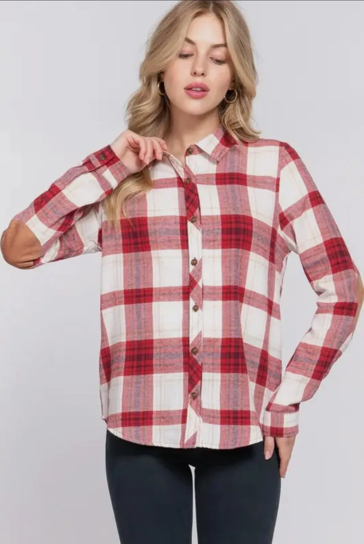 Country Store Plaid Shirt - Red
