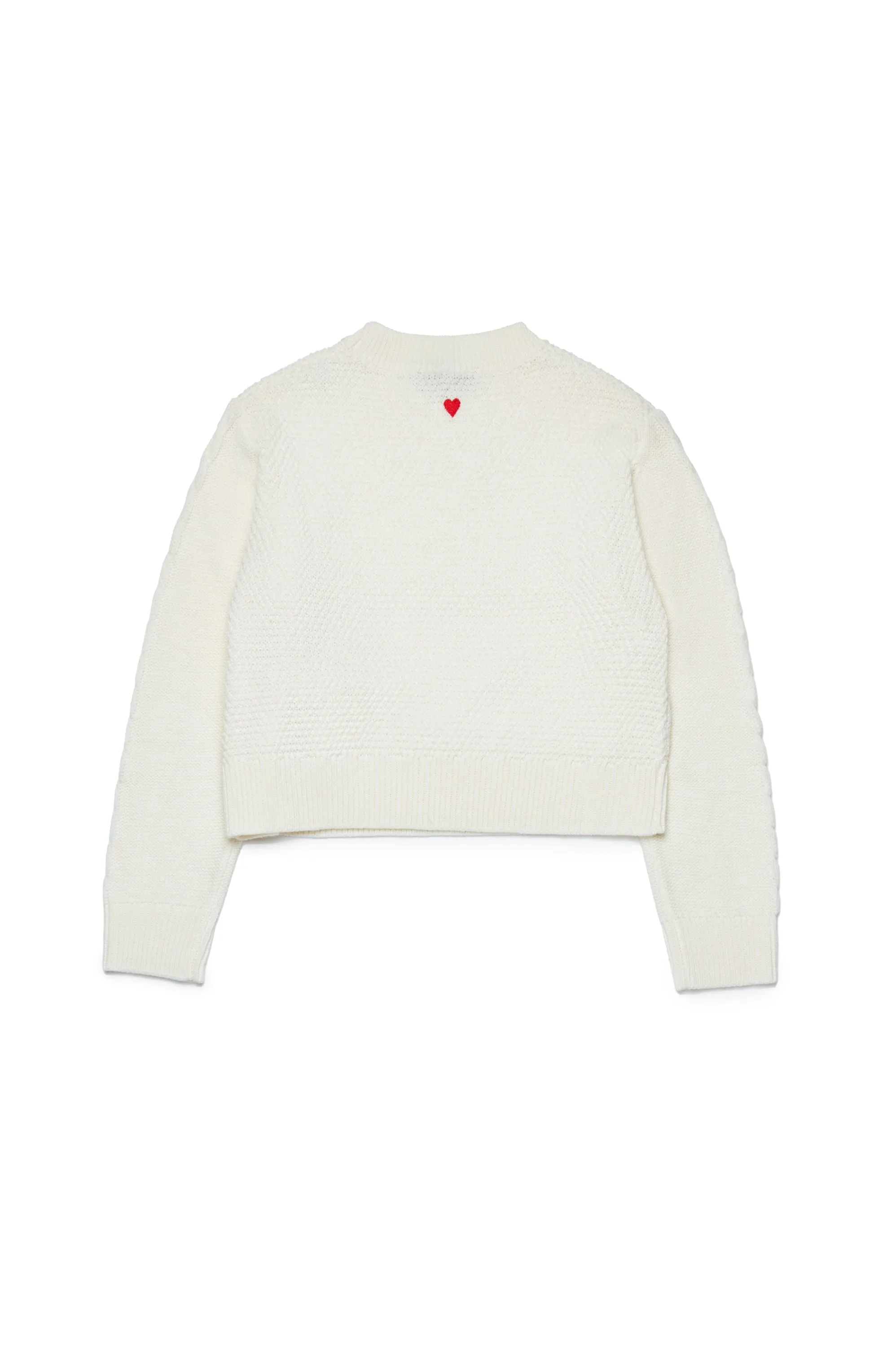 Cream cable knit sweater by Max & Co
