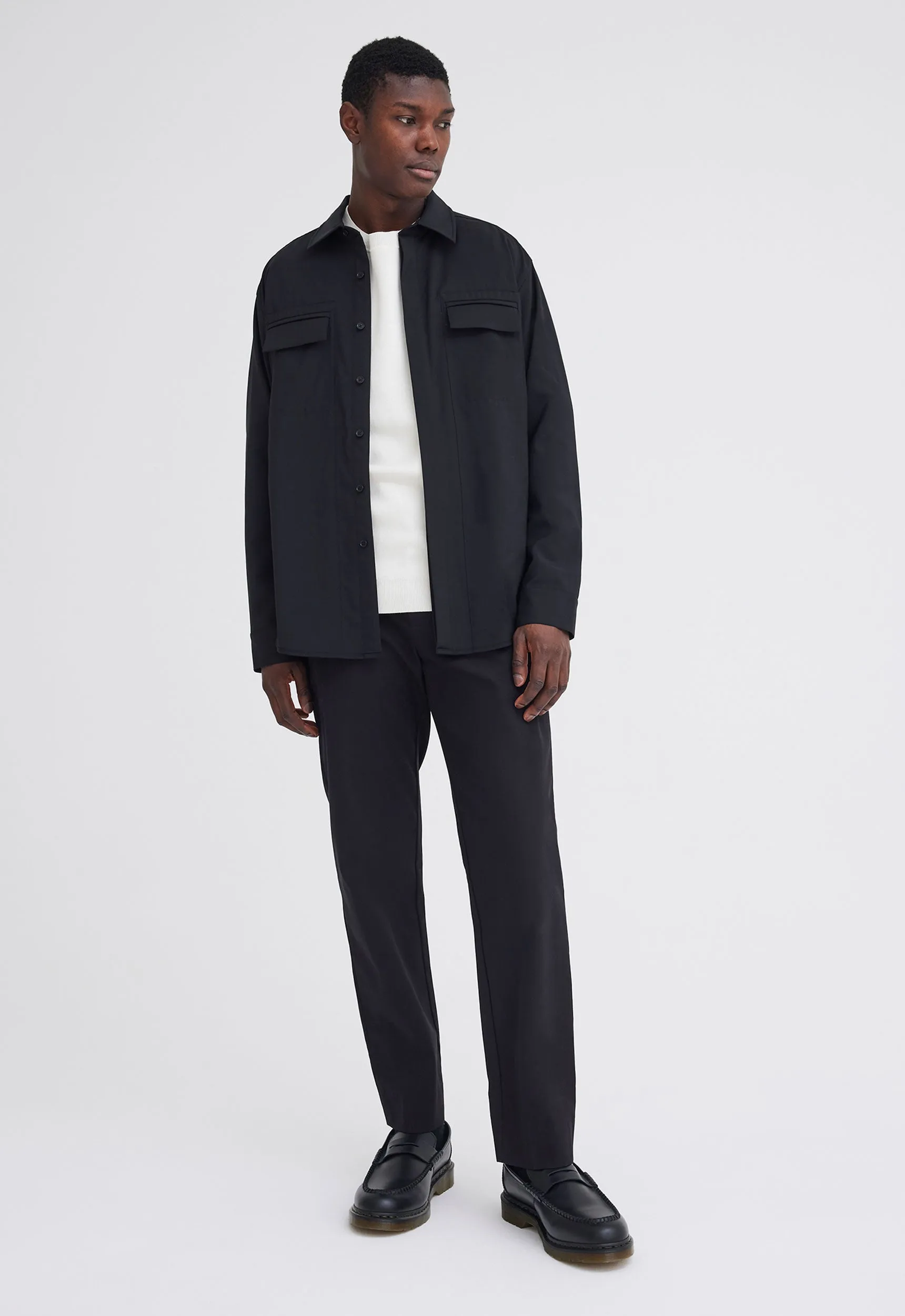Crew Organic Cotton Pant - Black