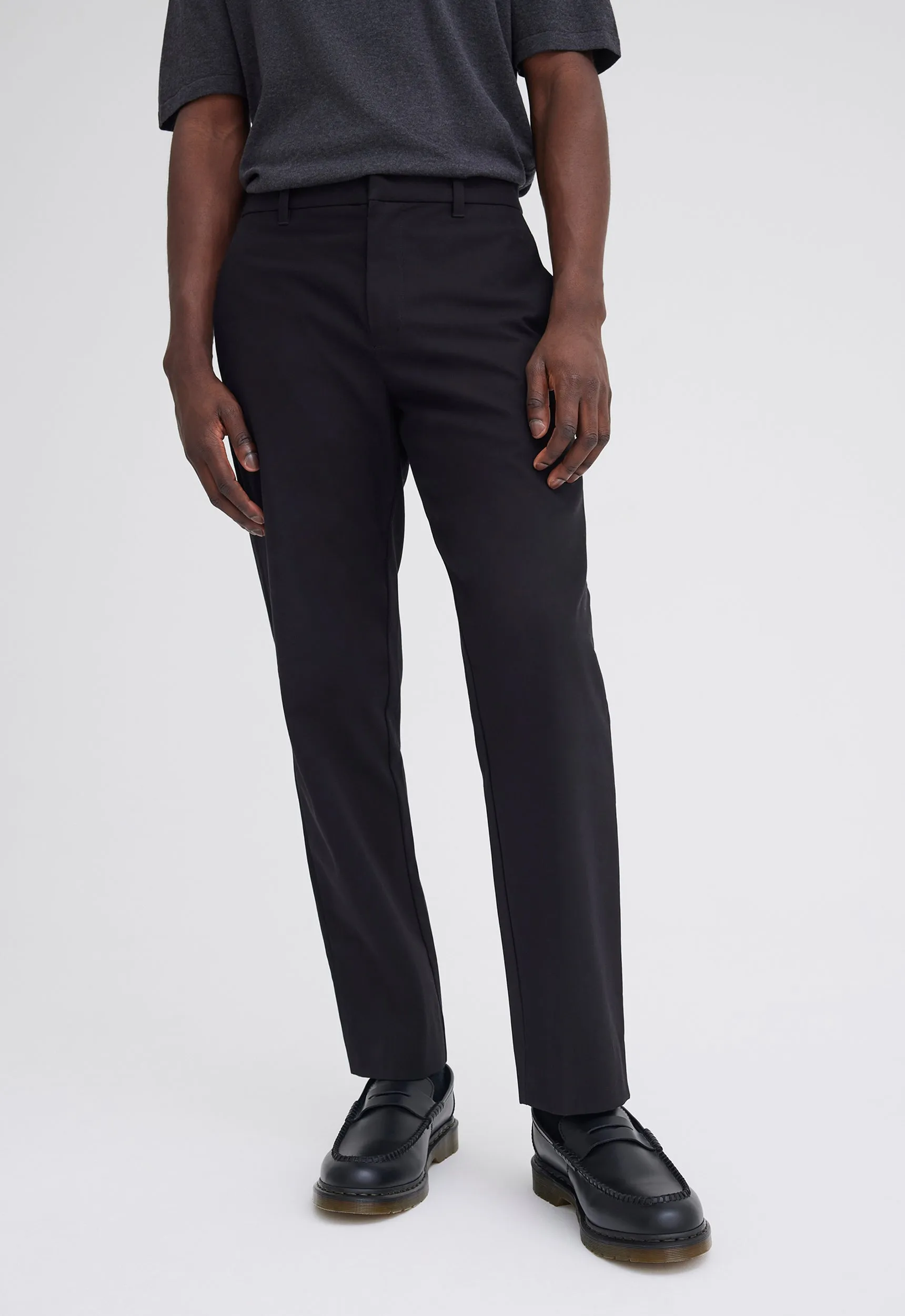 Crew Organic Cotton Pant - Black