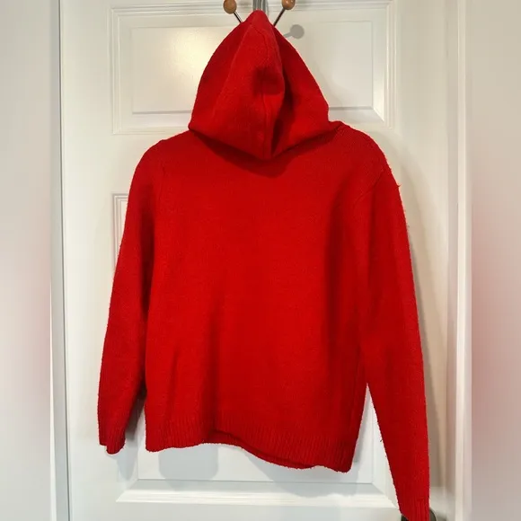 Cupcakes and Cashmere LOVE pullover sweater hoodie - EUC